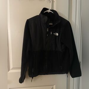 Small black north face zip up